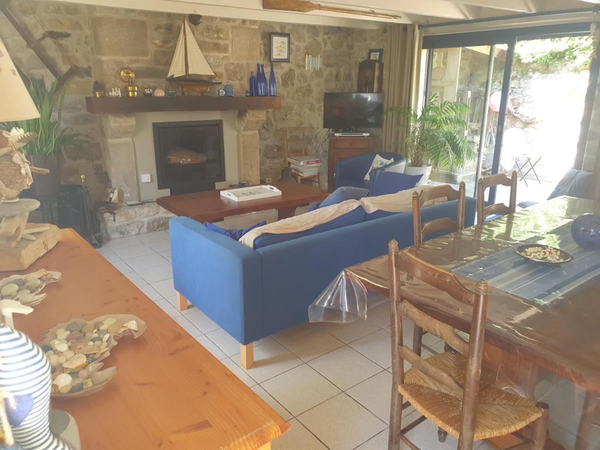 Maison Typique Bretonne A 5 Min De La Plage A Pied Crozon Exteriör bild